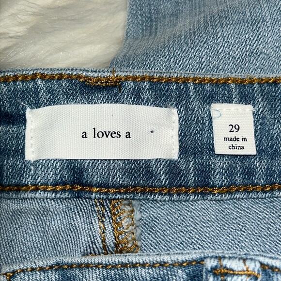 Woman’s A Love A High Rise Ankle Skinny Jeans na Light-washed size 29 - Picture 5 of 14